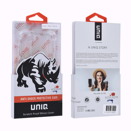 UNIQ Accessory UNIQ Accessory Galaxy S23 Plus TPU Backcover - Transparent - Antishock