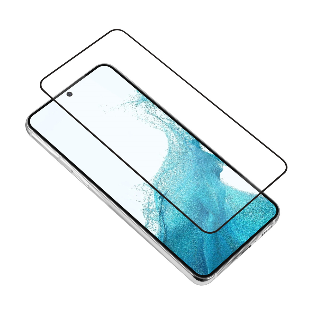 UNIQ Accessory box of 10 - UNIQ Accessory Samsung Galaxy S23 10D Full coverage Screenprotector - Zwarte Rand, foto 2 van 3