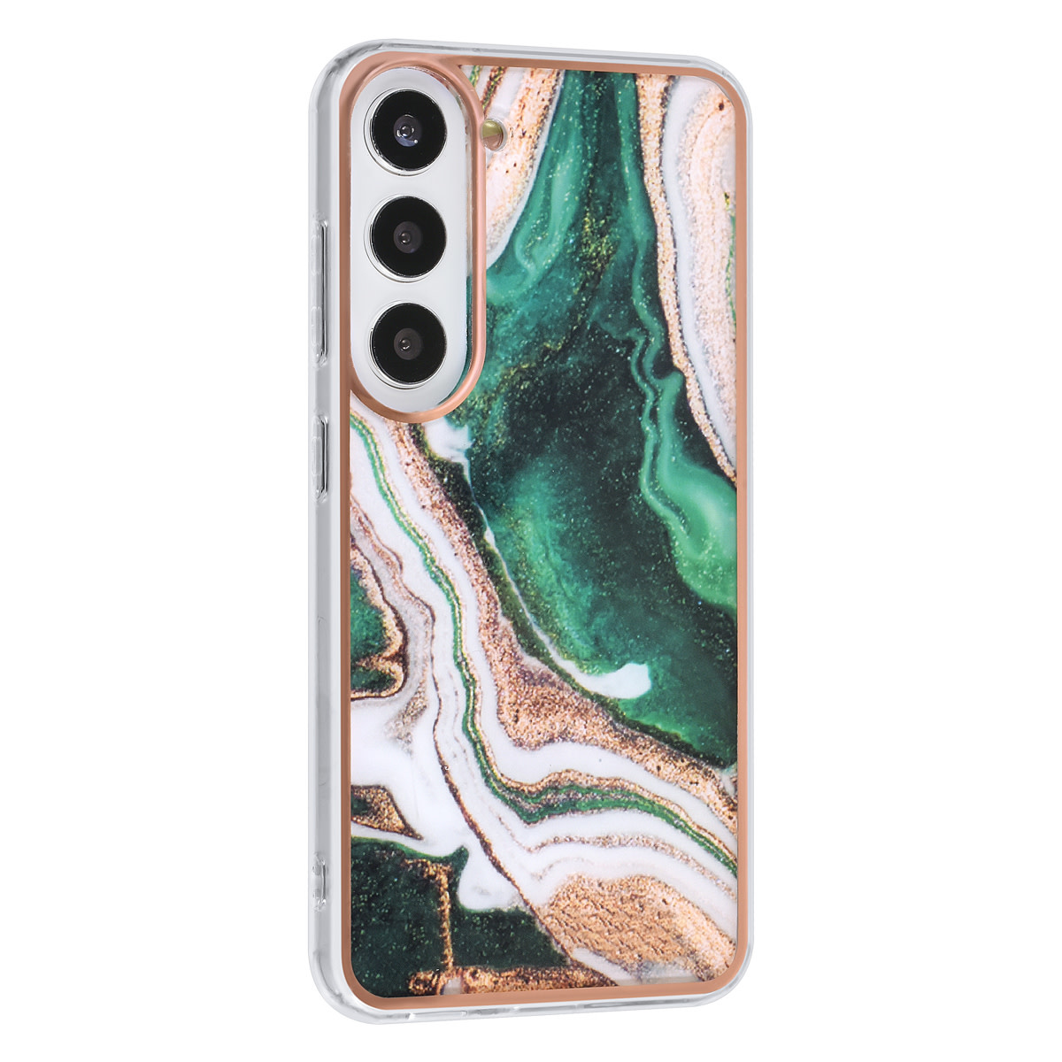 UNIQ Accessory UNIQ Accessory Galaxy S23 TPU Backcover - Marble Green, foto 2 van 4