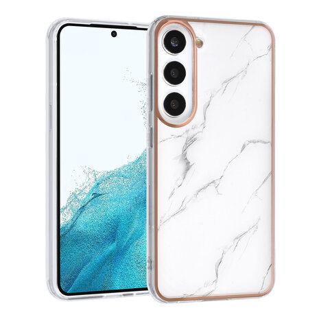 UNIQ Accessory UNIQ Accessory Galaxy S23 TPU Backcover - Marble UNIQ Accessory UNIQ Accessory Galaxy S23 TPU Backcover - Marble