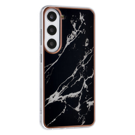 UNIQ Accessory UNIQ Accessory Galaxy S23 TPU Backcover - Marble Black UNIQ Accessory UNIQ Accessory Galaxy S23 TPU Backcover - Marble Black