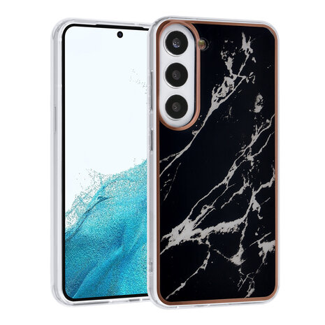 UNIQ Accessory UNIQ Accessory Galaxy S23 TPU Hülle - Marble Black UNIQ Accessory UNIQ Accessory Galaxy S23 TPU Hülle - Marble Black
