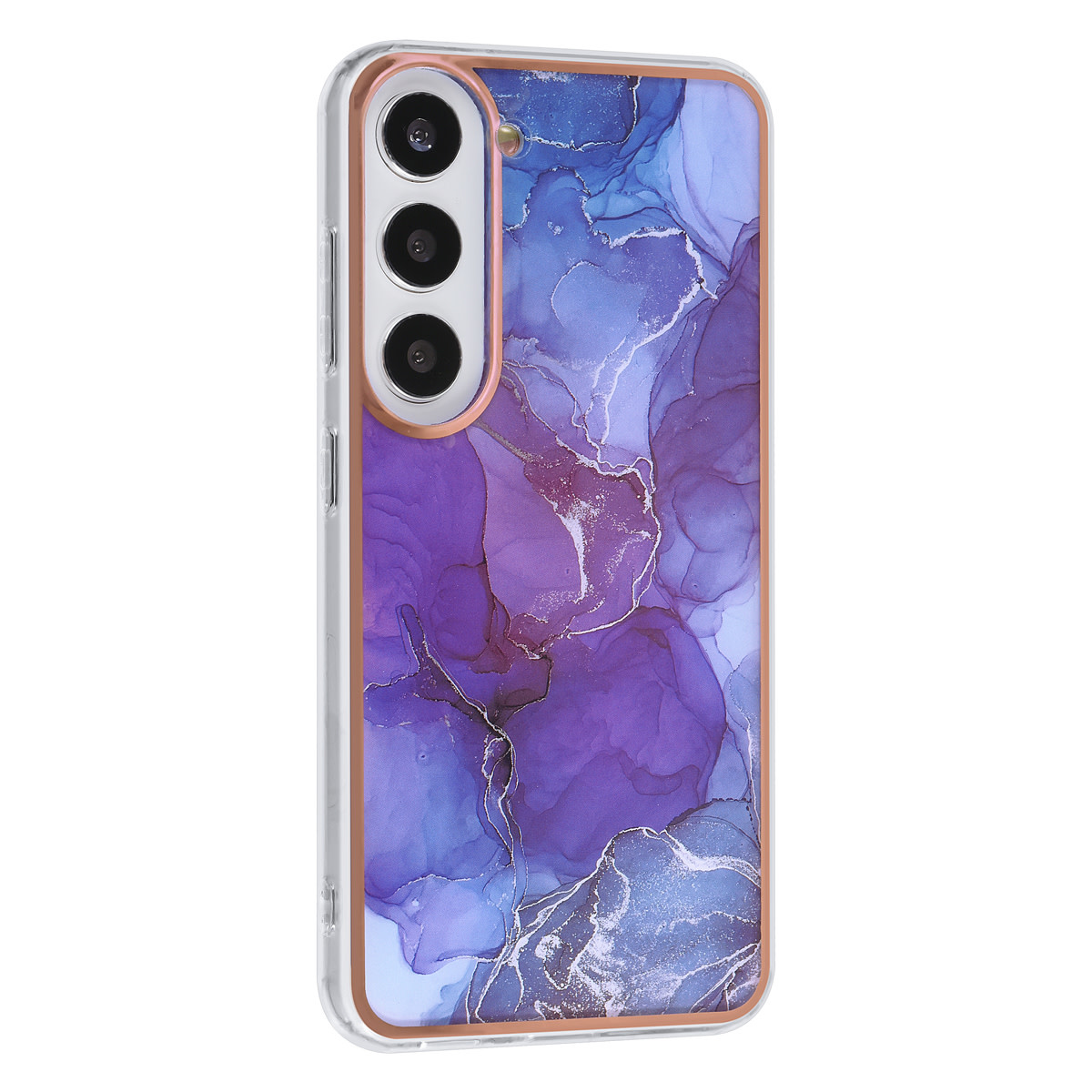 UNIQ Accessory UNIQ Accessory Galaxy S23 TPU Backcover - Marble Purple, foto 2 van 4