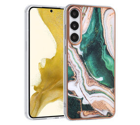 UNIQ Accessory UNIQ Accessory Galaxy S23 Plus TPU Backcover - Marble Green UNIQ Accessory UNIQ Accessory Galaxy S23 Plus TPU Backcover - Marble Green