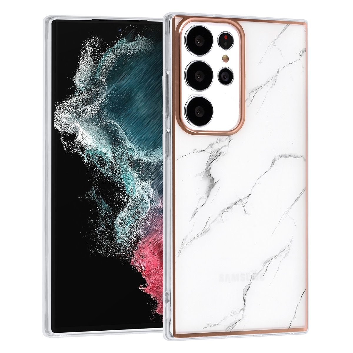 UNIQ Accessory UNIQ Accessory Galaxy S23 Ultra TPU Backcover - Marble