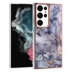 UNIQ Accessory Galaxy S23 Ultra TPU Hülle - Marble Grey
