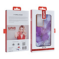 UNIQ Accessory UNIQ Accessory Galaxy S23 Ultra TPU Backcover - Marble Purple