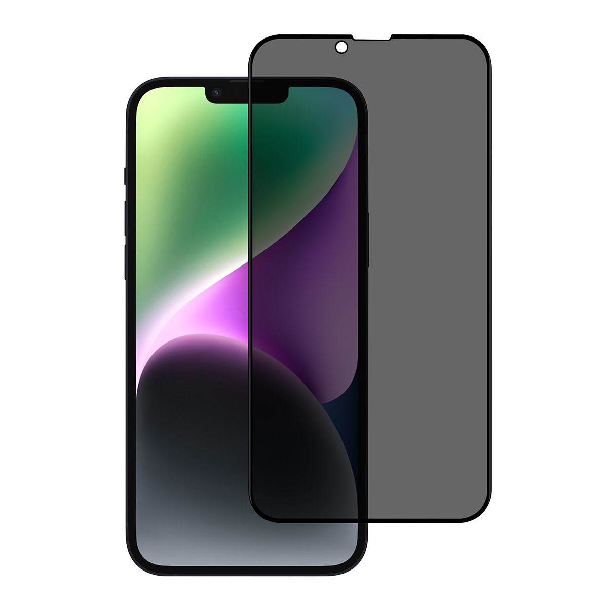 UNIQ Accessory box of 10 - UNIQ Accessory iPhone 14 Plus Screenprotector - Privacy Glass - Zwart