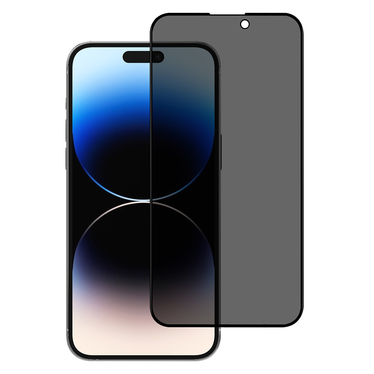 UNIQ Accessory box of 10 - UNIQ Accessory iPhone 14 Pro Max Screenprotector - Privacy Glass - Zwart