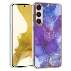 UNIQ Accessory Galaxy S23 Plus TPU Hülle - Marble Purple