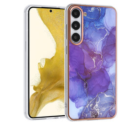 UNIQ Accessory UNIQ Accessory Galaxy S23 Plus TPU Backcover - Marble Purple UNIQ Accessory UNIQ Accessory Galaxy S23 Plus TPU Backcover - Marble Purple