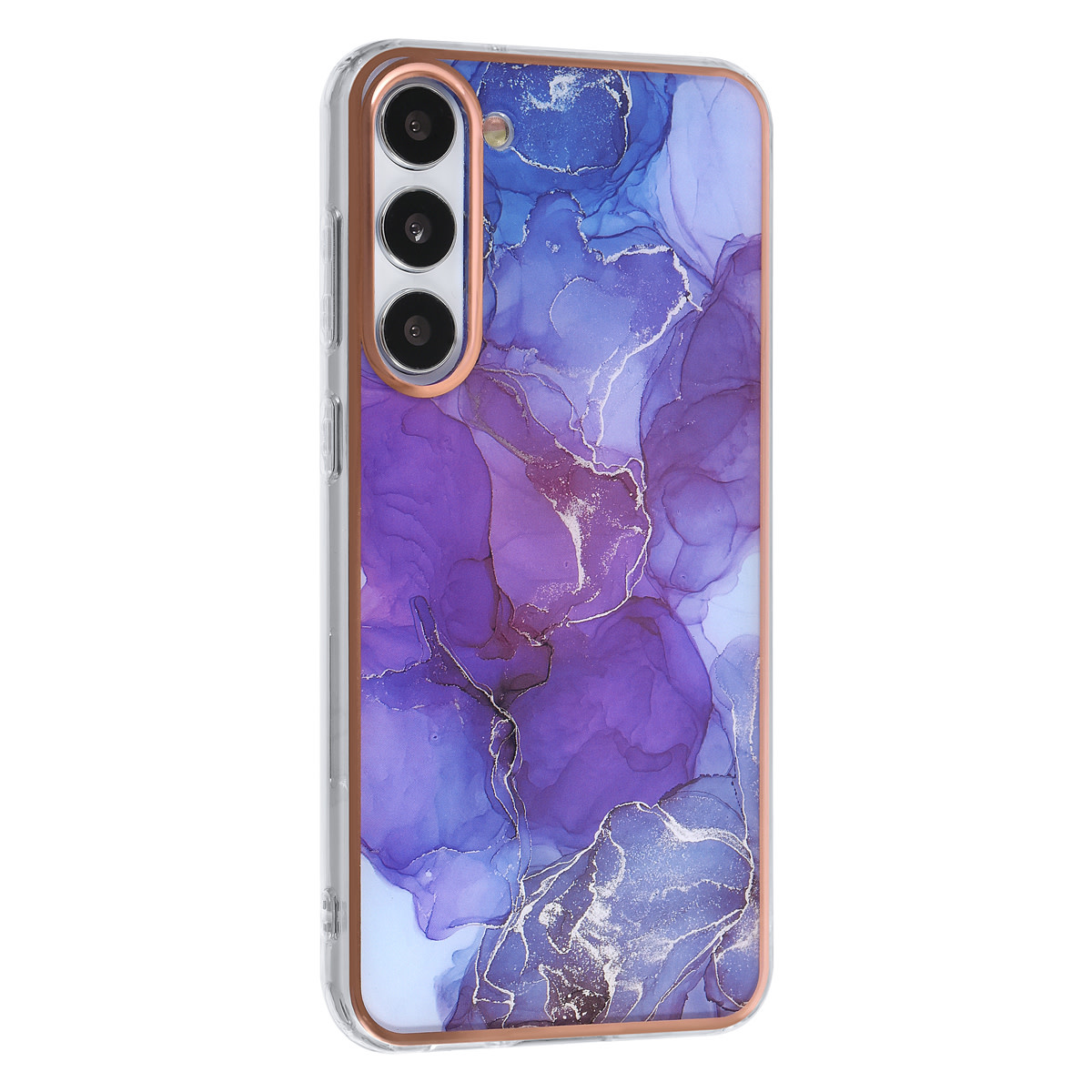 UNIQ Accessory UNIQ Accessory Galaxy S23 Plus TPU Backcover - Marble Purple, foto 2 van 4