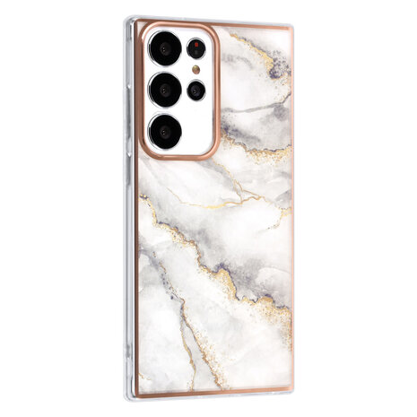 UNIQ Accessory UNIQ Accessory Coque arrière en TPU pour Galaxy S23 Ultra - Marble White
