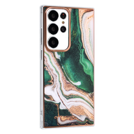 UNIQ Accessory UNIQ Accessory Coque arrière en TPU pour Galaxy S23 Ultra - Marble Green UNIQ Accessory UNIQ Accessory Coque arrière en TPU pour Galaxy S23 Ultra - Marble Green