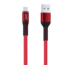 UNIQ Accessory UNIQ Accessory USB Type-C Cable 200cm fast charger data transfer - Red UNIQ Accessory UNIQ Accessory USB Type-C Cable 200cm fast charger data transfer - Red