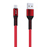UNIQ Accessory USB Type-C Kabel 200cm snellader dataoverdracht - Rood