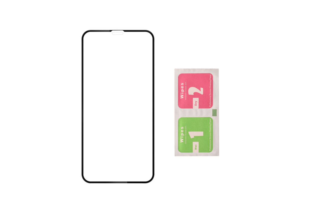 Screenprotector voor de iPhone X-Xs - Zwart Screenprotector voor de iPhone X-Xs - Zwart