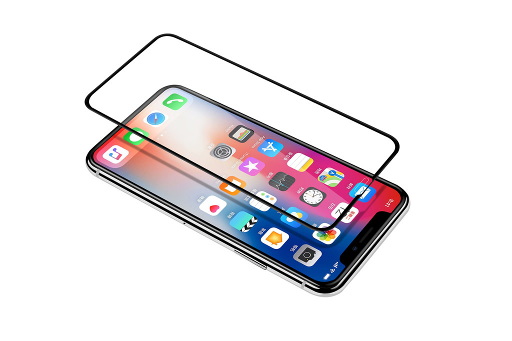Screenprotector voor de iPhone X-Xs - Zwart, foto 4 van 4