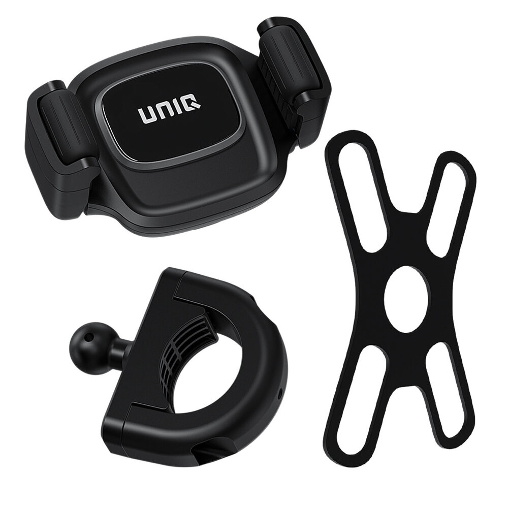 UNIQ Accessory UNIQ Accessory Universelle stoßfeste Fahrradhalterung - Schwarz UNIQ Accessory UNIQ Accessory Universelle stoßfeste Fahrradhalterung - Schwarz
