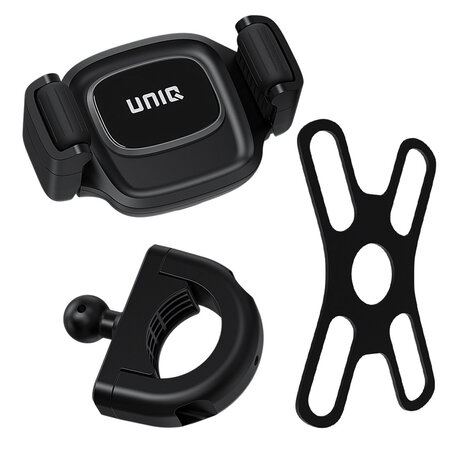 UNIQ Accessory UNIQ Accessory Universelle stoßfeste Fahrradhalterung - Schwarz UNIQ Accessory UNIQ Accessory Universelle stoßfeste Fahrradhalterung - Schwarz
