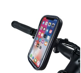 UNIQ Accessory UNIQ Accessory Weerbestendige Fietshouder 6.1 inch - Zwart UNIQ Accessory UNIQ Accessory Weerbestendige Fietshouder 6.1 inch - Zwart