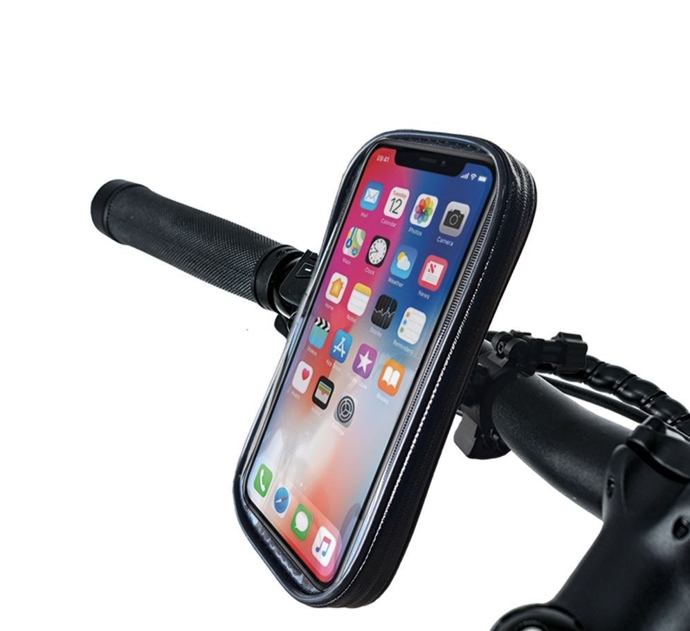 UNIQ Accessory UNIQ Accessory Weerbestendige Fietshouder 6.1 inch - Zwart, foto 2 van 6