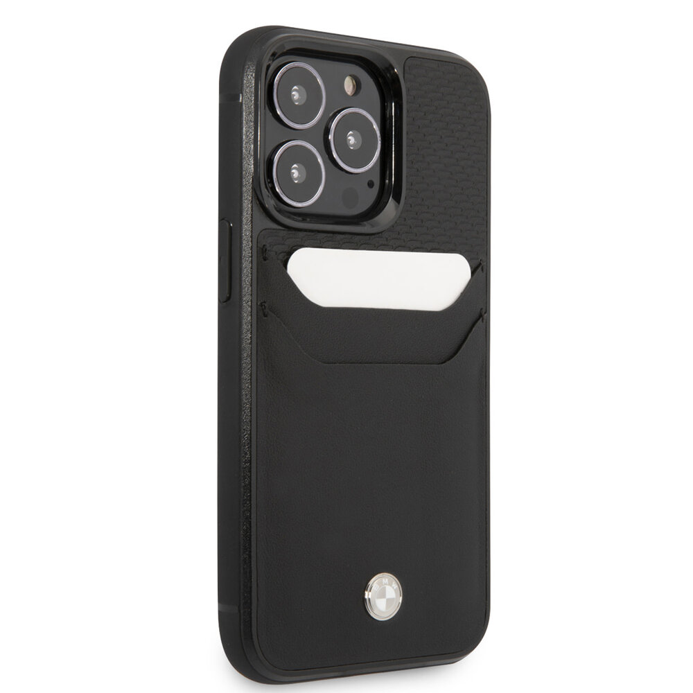 BMW BMW iPhone 14 Pro Hardcase-Rückseite - Kartenhalter - Schwarz BMW BMW iPhone 14 Pro Hardcase-Rückseite - Kartenhalter - Schwarz