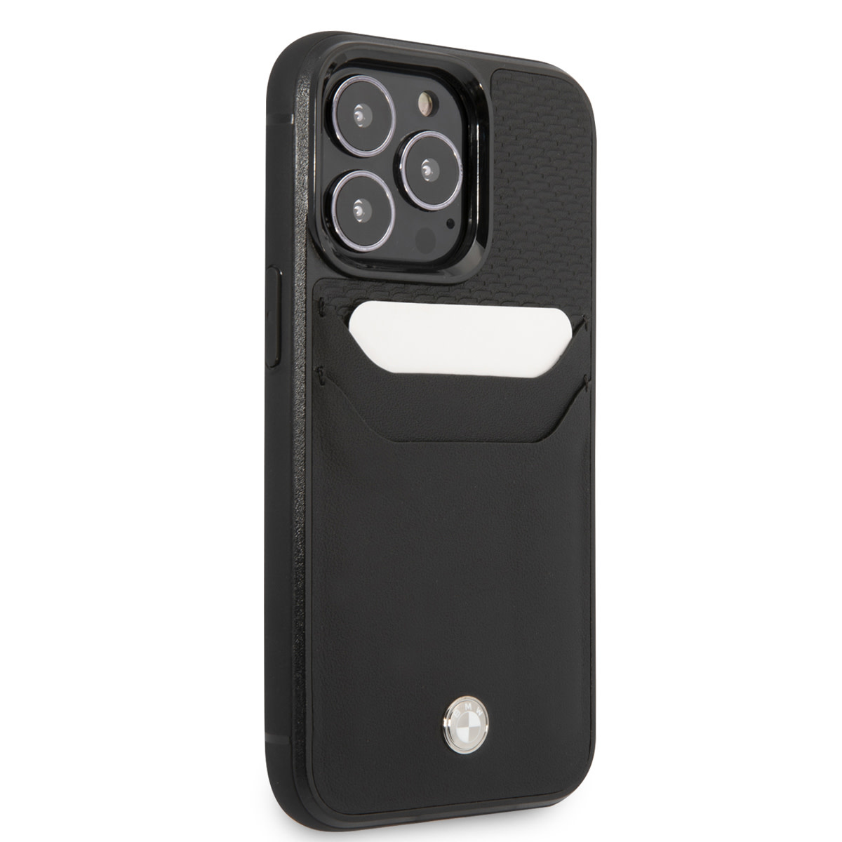 BMW BMW iPhone 14 Pro Hardcase Backcover - Card holder - Zwart, foto 4 van 6