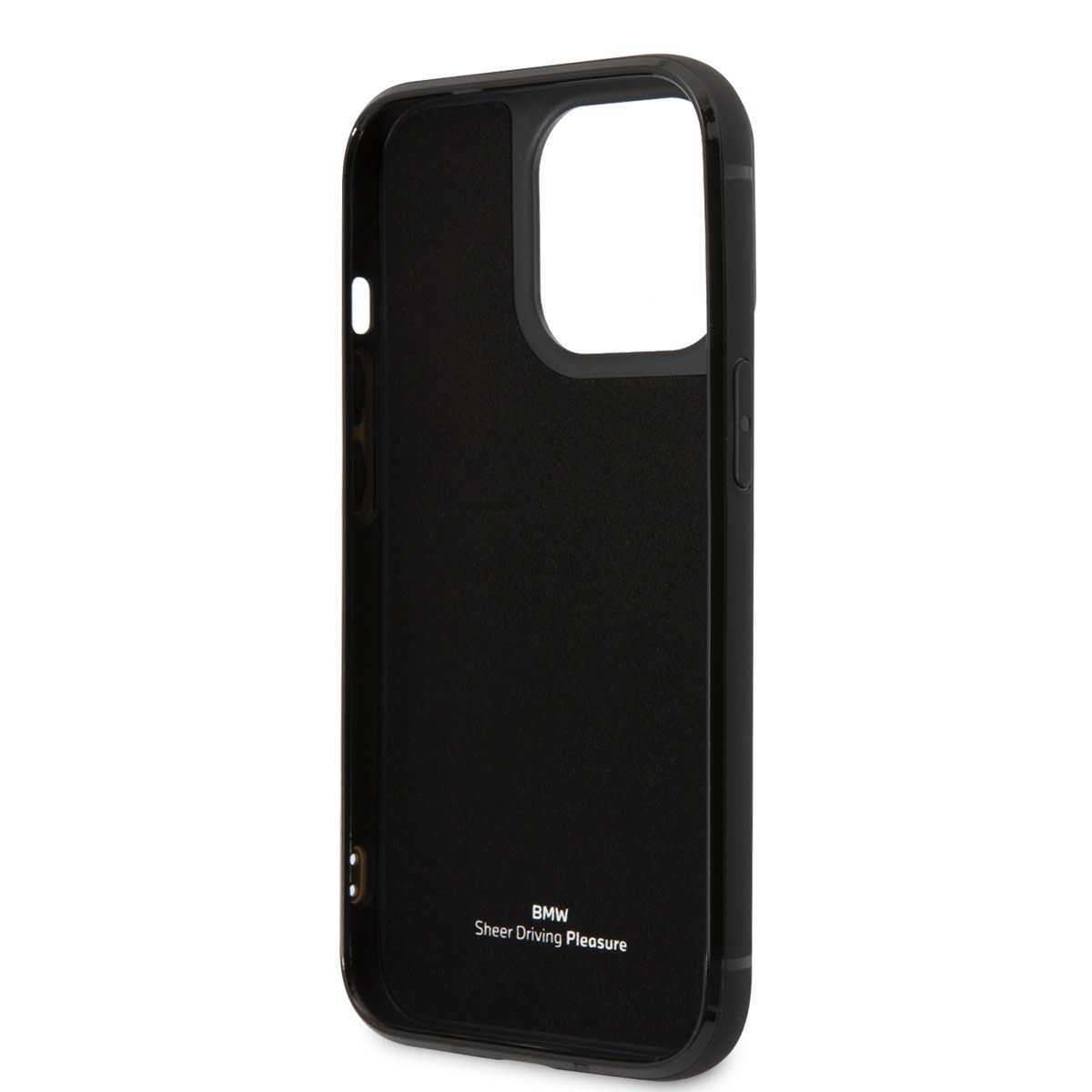 BMW BMW iPhone 14 Pro Hardcase Backcover - Card holder - Taupe, foto 6 van 6