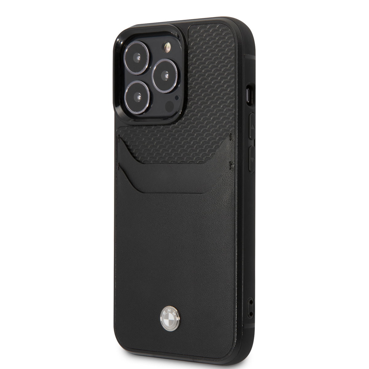 BMW BMW iPhone 14 Pro Max Hardcase Backcover - Card holder - Zwart, foto 2 van 6