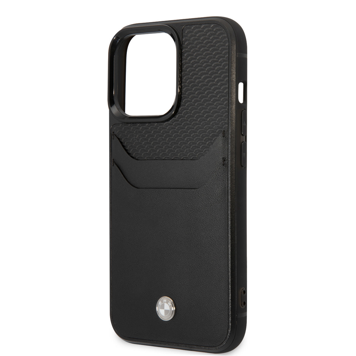 BMW BMW iPhone 14 Pro Max Hardcase Backcover - Card holder - Zwart, foto 5 van 6