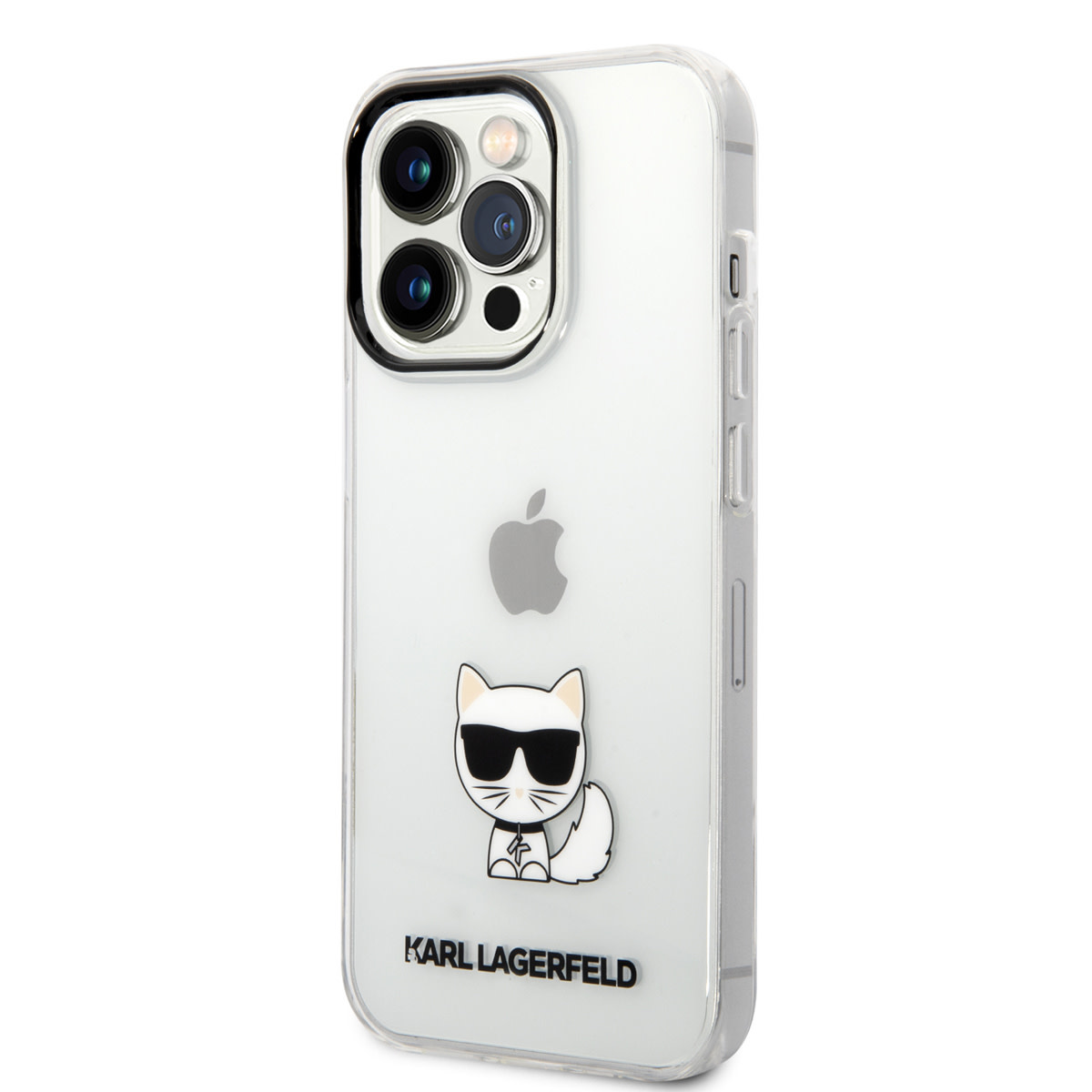 Karl Lagerfeld Karl Lagerfeld iPhone 14 Pro TPU Backcover - Choupette - Transparant, foto 2 van 6