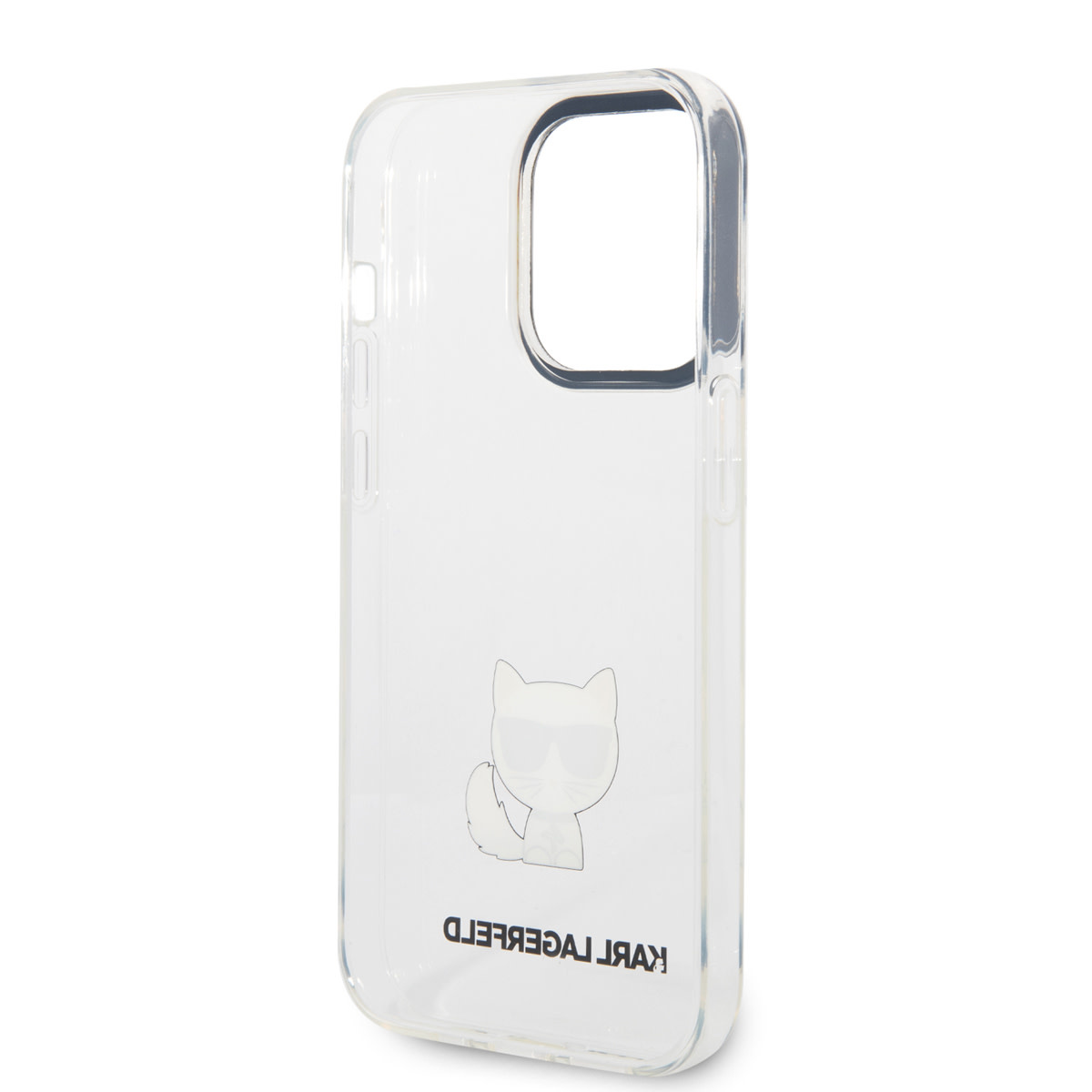 Karl Lagerfeld Karl Lagerfeld iPhone 14 Pro TPU Backcover - Choupette - Transparant, foto 6 van 6
