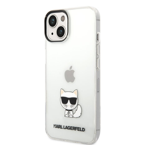 Karl Lagerfeld Karl Lagerfeld Coque arriere en TPU pour iPhone 14 & 15 Plus - Choupette - Transparent Karl Lagerfeld Karl Lagerfeld Coque arriere en TPU pour iPhone 14 & 15 Plus - Choupette - Transparent