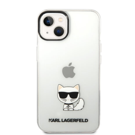 Karl Lagerfeld Karl Lagerfeld Coque arriere en TPU pour iPhone 14 & 15 Plus - Choupette - Transparent Karl Lagerfeld Karl Lagerfeld Coque arriere en TPU pour iPhone 14 & 15 Plus - Choupette - Transparent