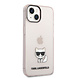 Karl Lagerfeld Karl Lagerfeld Coque arriere en TPU pour iPhone 14 & 15 Plus - Choupette - Transparent - Rose Karl Lagerfeld Karl Lagerfeld Coque arriere en TPU pour iPhone 14 & 15 Plus - Choupette - Transparent - Rose