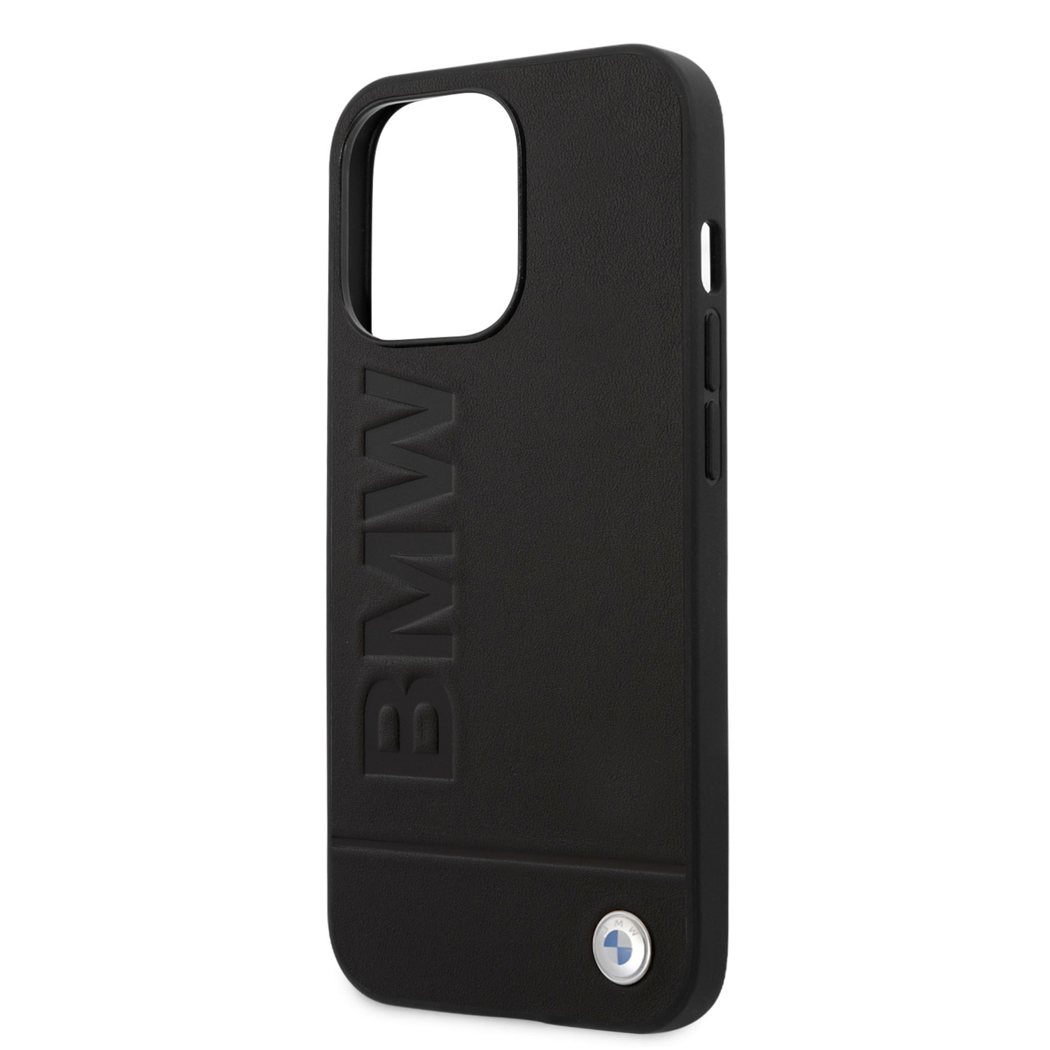 BMW iPhone 14 Pro Hardcase-Rückseite - Hot Stamp - Schwarz - NT  