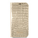 Guess Guess etui pour iPhone 14 & 15 Plus - Croco - 3 emplacements pour cartes - Or Guess Guess etui pour iPhone 14 & 15 Plus - Croco - 3 emplacements pour cartes - Or