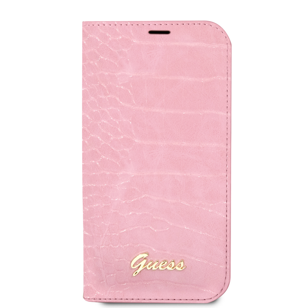 Guess Guess Croco PU Leer Booktype Hoesje voor Apple iPhone 14 & 15 Plus - 3 Card Slots, foto 3 van 6