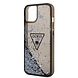 Guess Guess Coque arriere rigide pour iPhone 14 & 15 Plus - Liquid Glitter - Translucide - Noir Guess Guess Coque arriere rigide pour iPhone 14 & 15 Plus - Liquid Glitter - Translucide - Noir