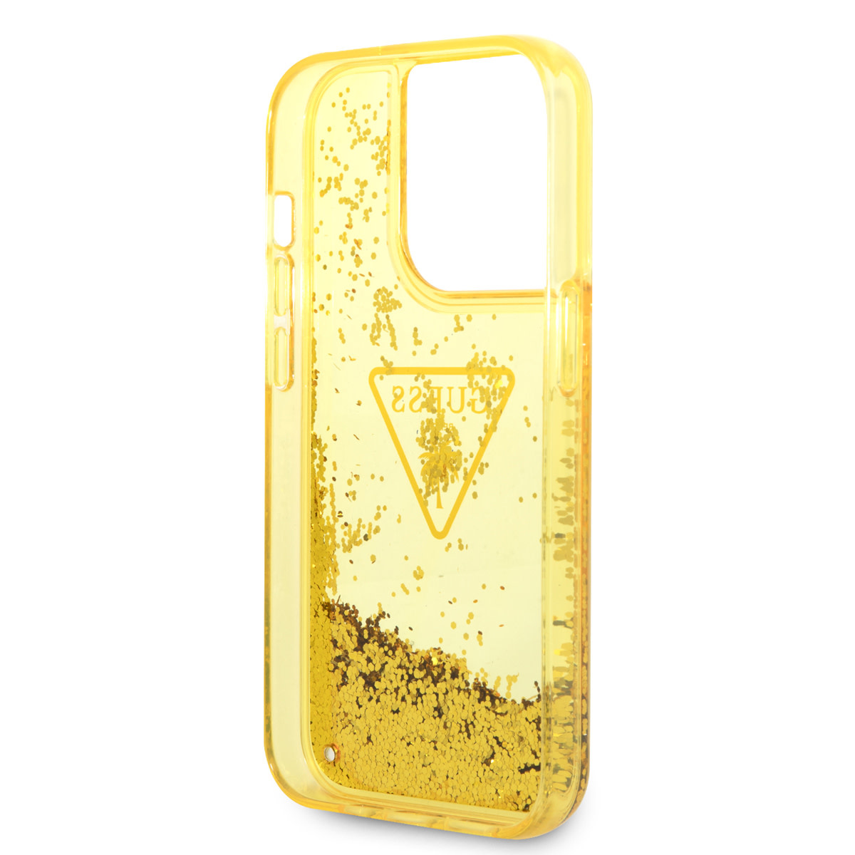 Guess Guess TPU Liquid Glitter Translucent Hardcase Hoesje voor Apple iPhone 14 Pro Max, foto 6 van 6