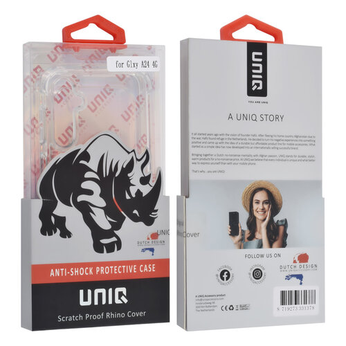 UNIQ Accessory UNIQ Accessory Samsung Galaxy A24 TPU Backcover - Transparant - Antishock