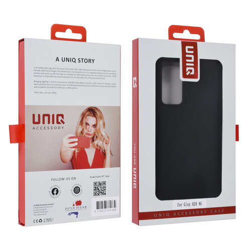UNIQ Accessory UNIQ Accessory Galaxy A24 TPU Backcover - Black