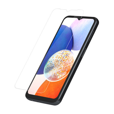 TUNIQ box of 10 - TUNIQ Galaxy A14 5G Protecteur d'écran - Tempered Glass - Transparent TUNIQ box of 10 - TUNIQ Galaxy A14 5G Protecteur d'écran - Tempered Glass - Transparent