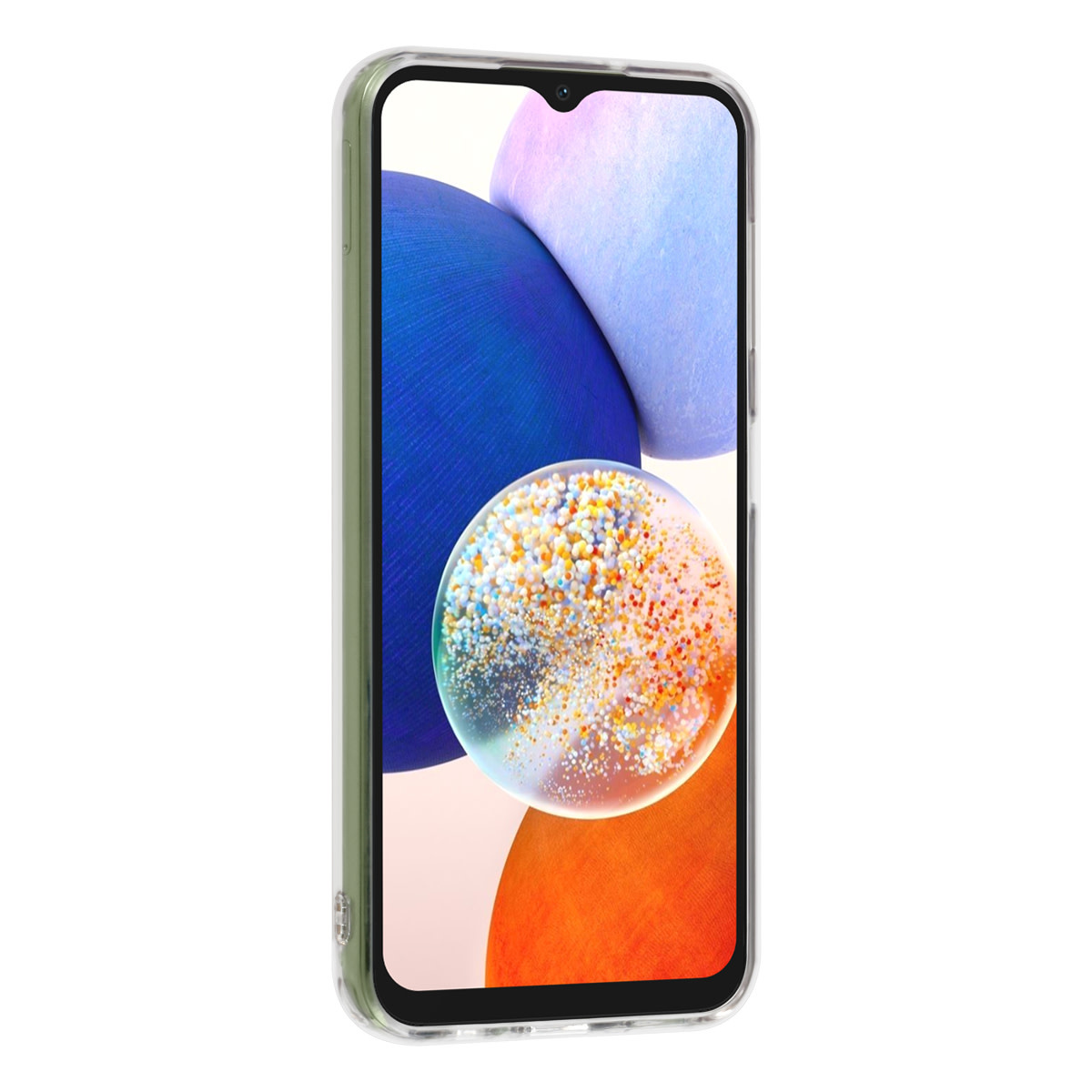 UNIQ Accessory UNIQ Accessory Galaxy A14 5G TPU Backcover - Marble White, foto 3 van 4