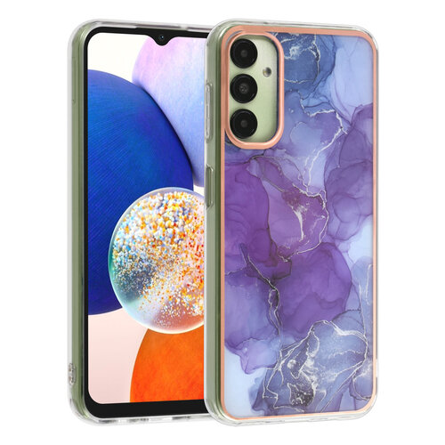 UNIQ Accessory UNIQ Accessory Samsung Galaxy A14 5G TPU Hülle - Marble Purple
