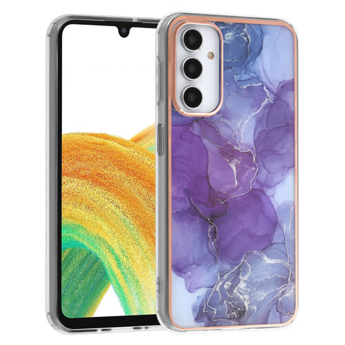 UNIQ Accessory UNIQ Accessory Étui pour Samsung Galaxy A24 - Marble Purple