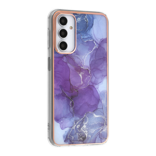 UNIQ Accessory UNIQ Accessory Galaxy A24 TPU Backcover - Marble Purple