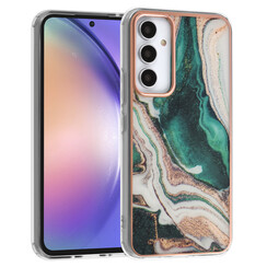 UNIQ Accessory Étui pour Samsung Galaxy A54 5G - Marble Green