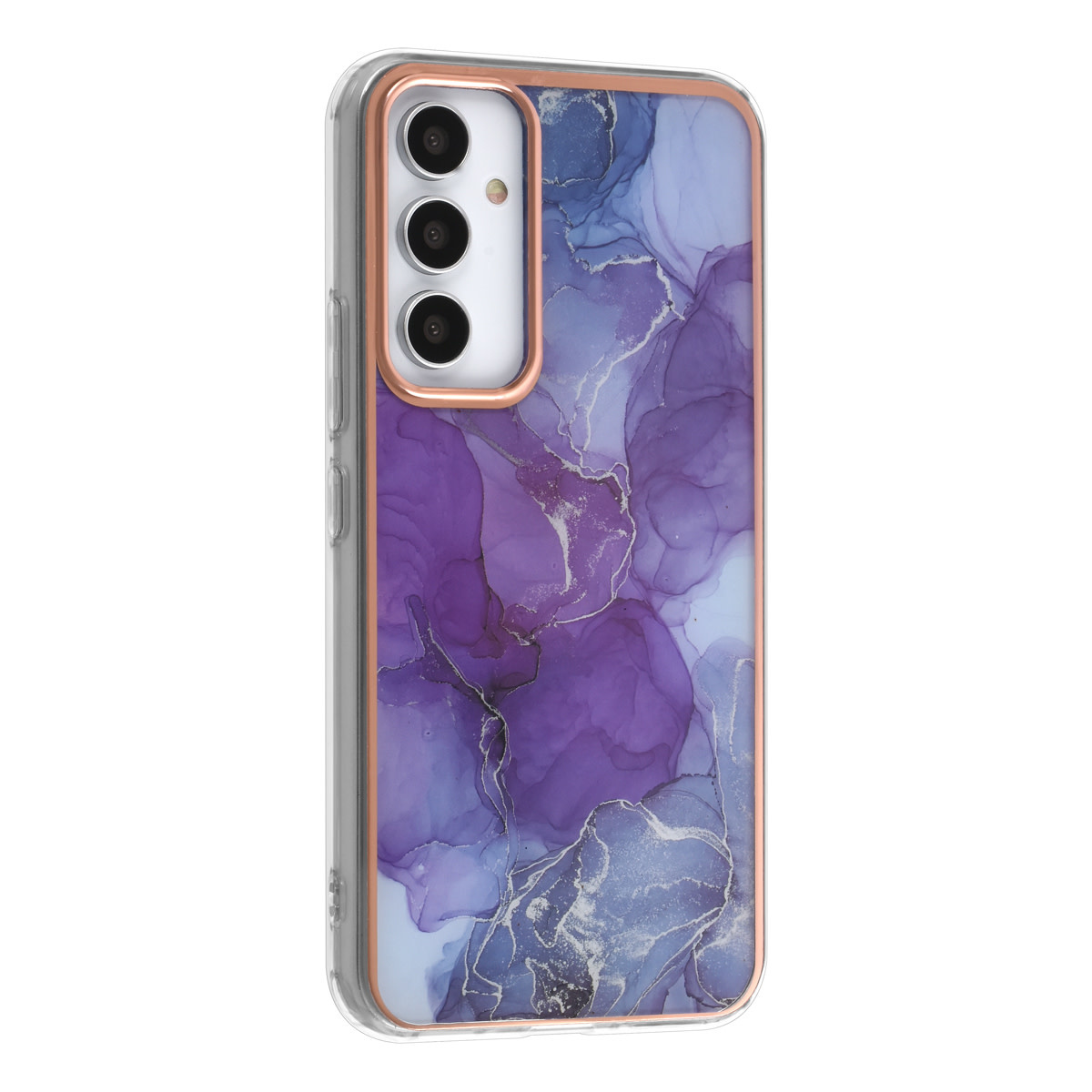 UNIQ Accessory UNIQ Accessory Galaxy A54 5G TPU Backcover - Marble Purple, foto 2 van 4
